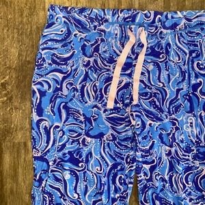 Lilly Pulitzer Knit Ruffle Pant Whispurr